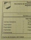 Registro tributario nacional de la sociedad